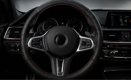 Housse de Volant en Cuir Premium – Grip Antidérapant & Confort Ultime