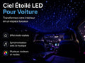 Kit ciel étoilé LED fibre optique 6W pour voiture avec contrôle musique