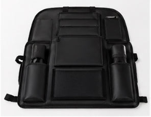 Organisateur de siège voiture 8 en 1 avec plateau pliable – rangement multifonction universel