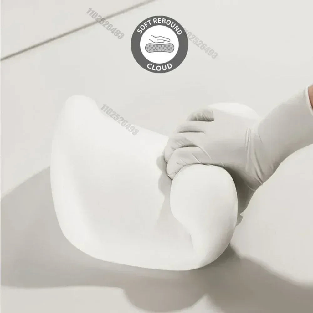 Pack Confort Posture Voiture – Coussin Lombaire & Appui-Tête en Mousse à Mémoire de Forme | Soulage les Douleurs du Dos en Conduite