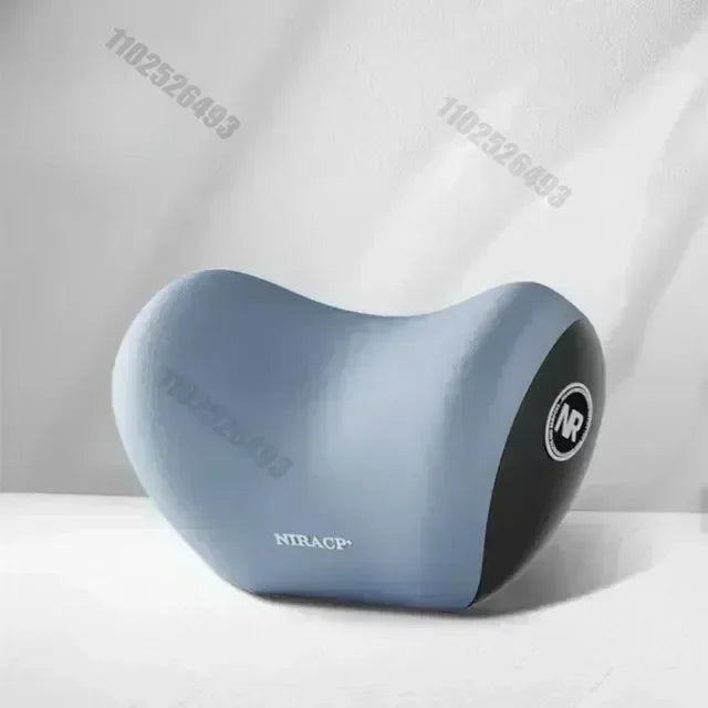 Pack Confort Posture Voiture – Coussin Lombaire & Appui-Tête en Mousse à Mémoire de Forme | Soulage les Douleurs du Dos en Conduite